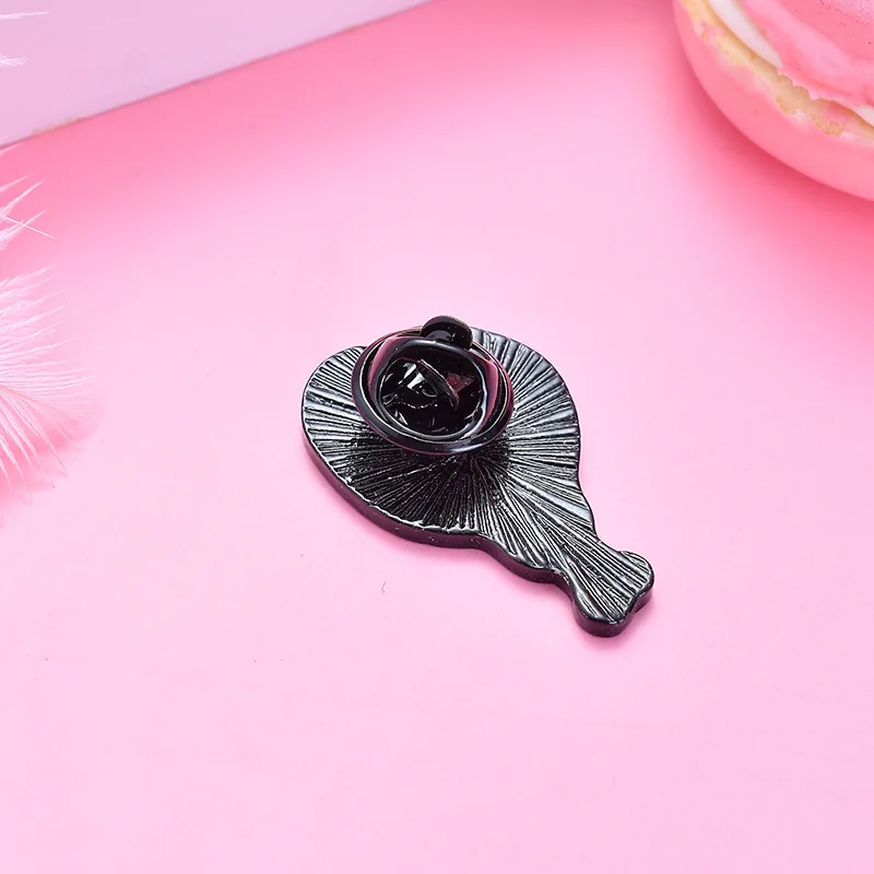 Курицы из мультика брошь для ног значки с изображением еды свитер декоративная