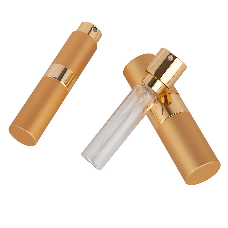 8ml10ml15ml металлический алюминиевый флакон для духов, косметический флакон с распылителем, портативная пустая бутылка для путешествий, стакан для путешествий