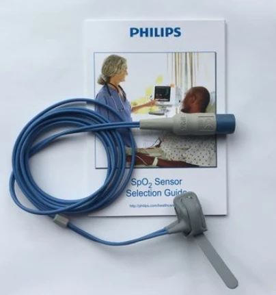 Датчик SpO2 многоразового использования для обертывания ног датчик Philips M1193A зонд