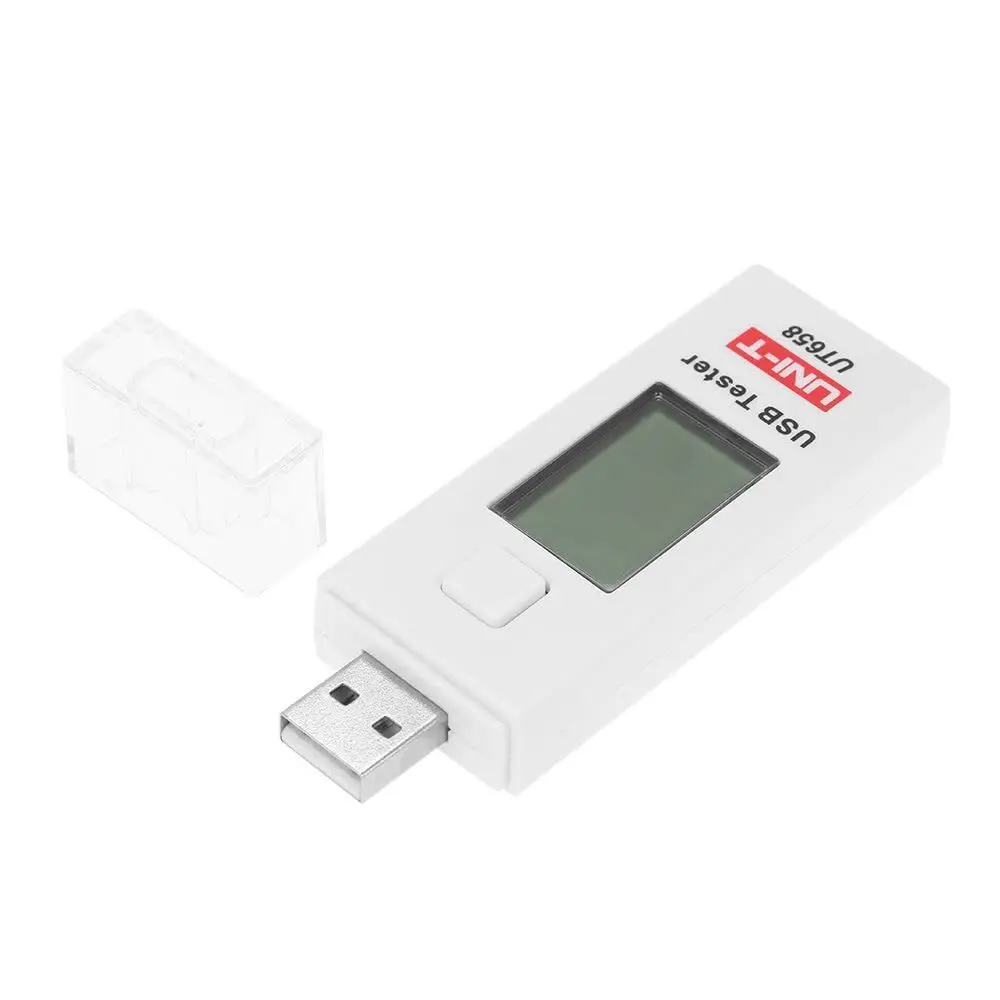 WISH-UNI-T UT658 3-9 в 0-3A 0-9999 мАч цифровой ЖК-дисплей USB мультиметр Вольтметр постоянного