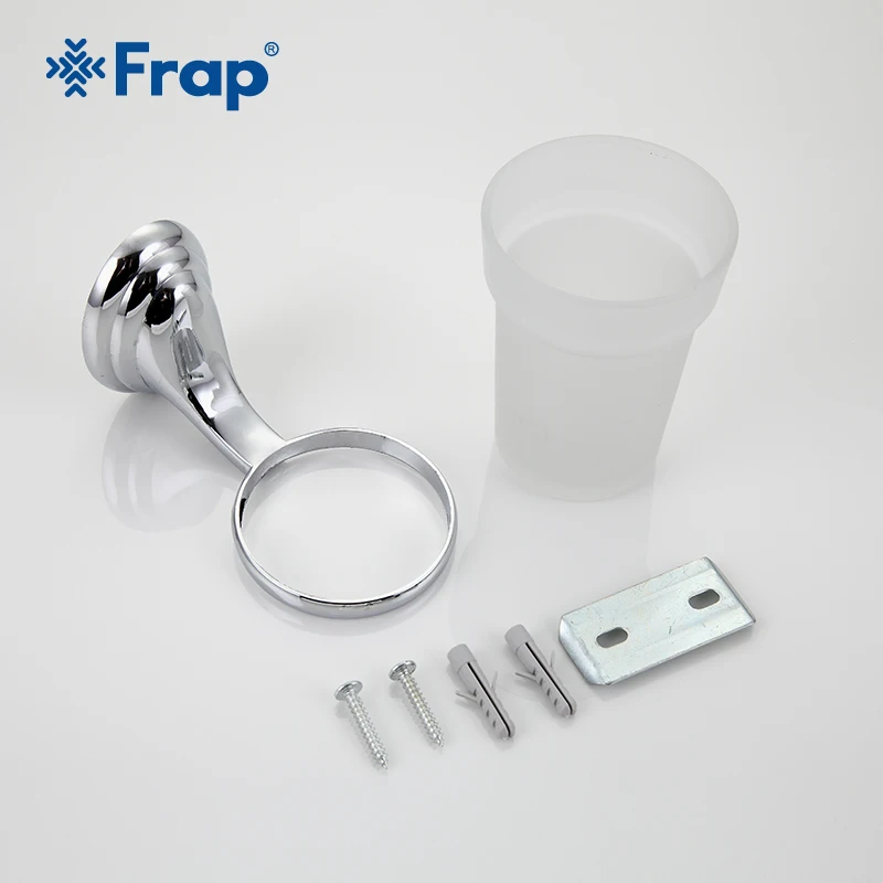 1 комплект настенный держатель для стаканов из цинкового сплава|bathroom cup holder|bathroom