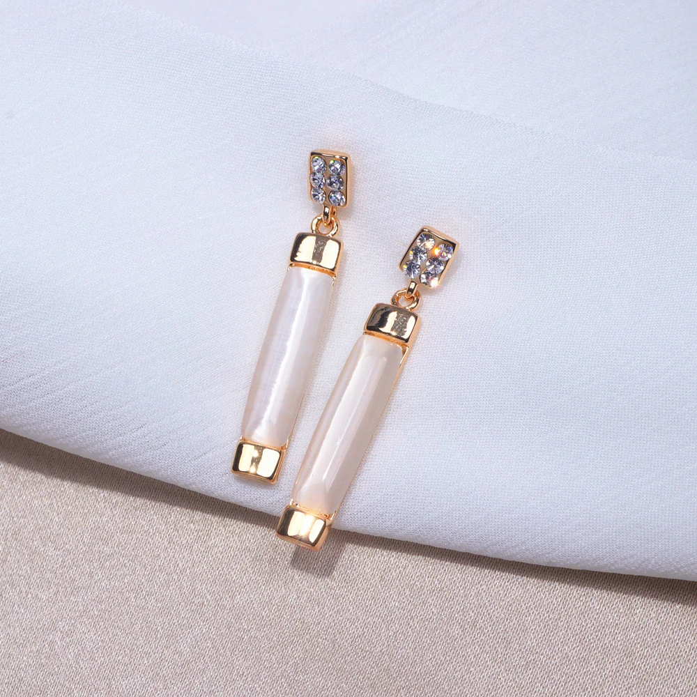 Модные металлические квадратные геометрические Висячие серьги для женщин