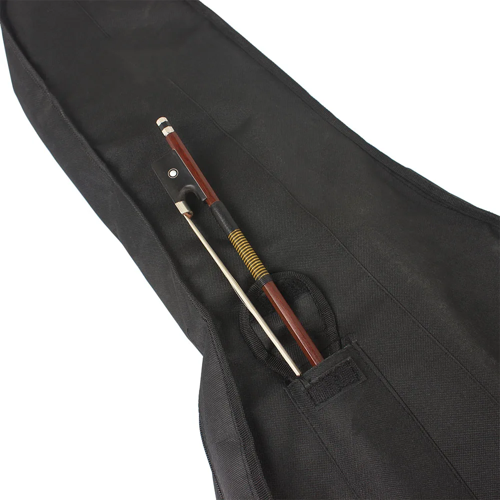 Ammoon 4/4 Электрический Виолончель из цельного дерева Violoncello Ebony фитинги в стиле 1 с тюнером наушники Gig Bag