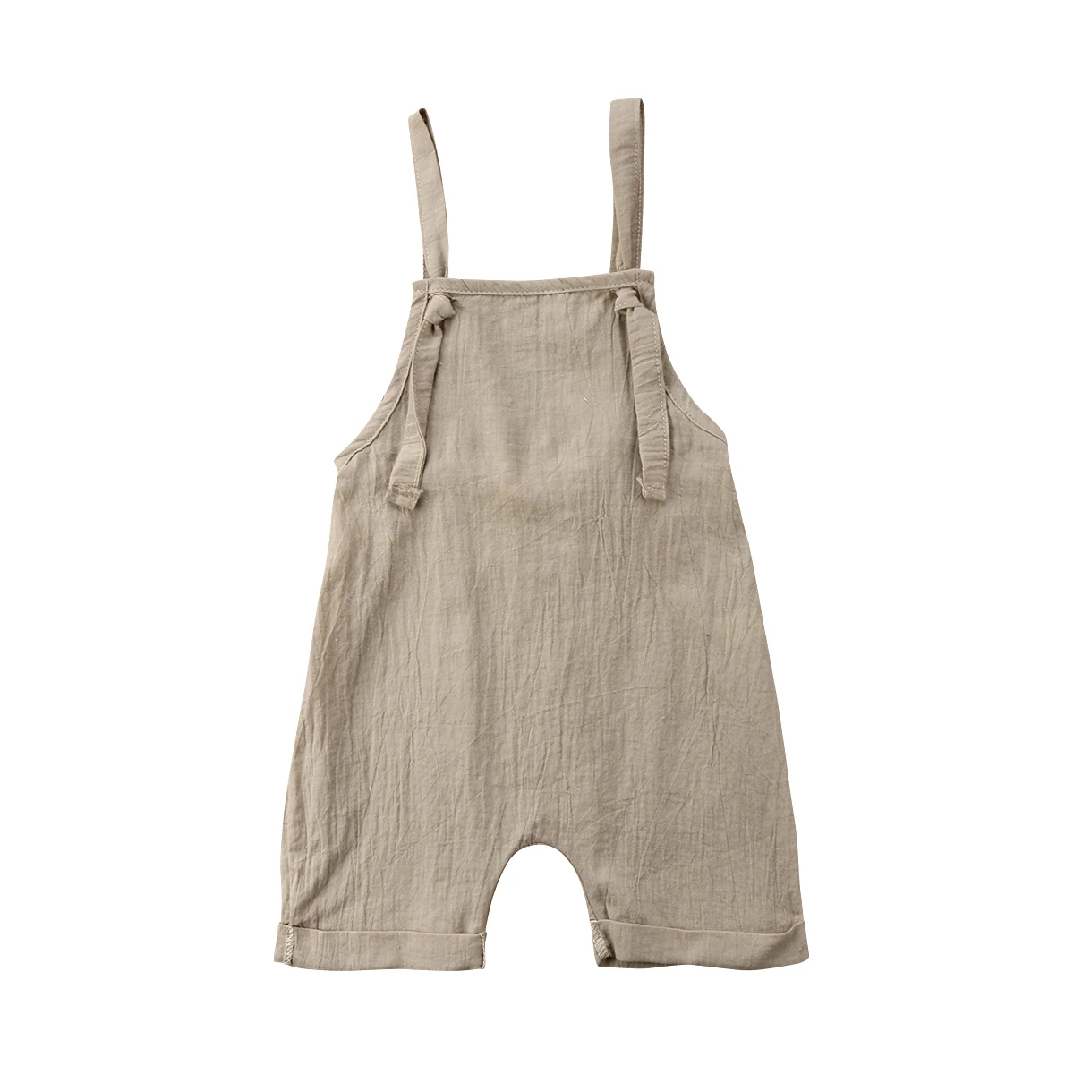 Комбинезон для мальчиков и девочек повседневный комбинезон без рукавов размер