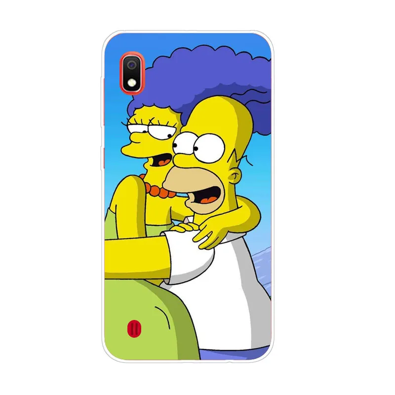 For Samsung galaxy A10 Case Silicon Painted animals Painting Soft TPU Back Cover for galaxyA10 protect Phone cases shell |