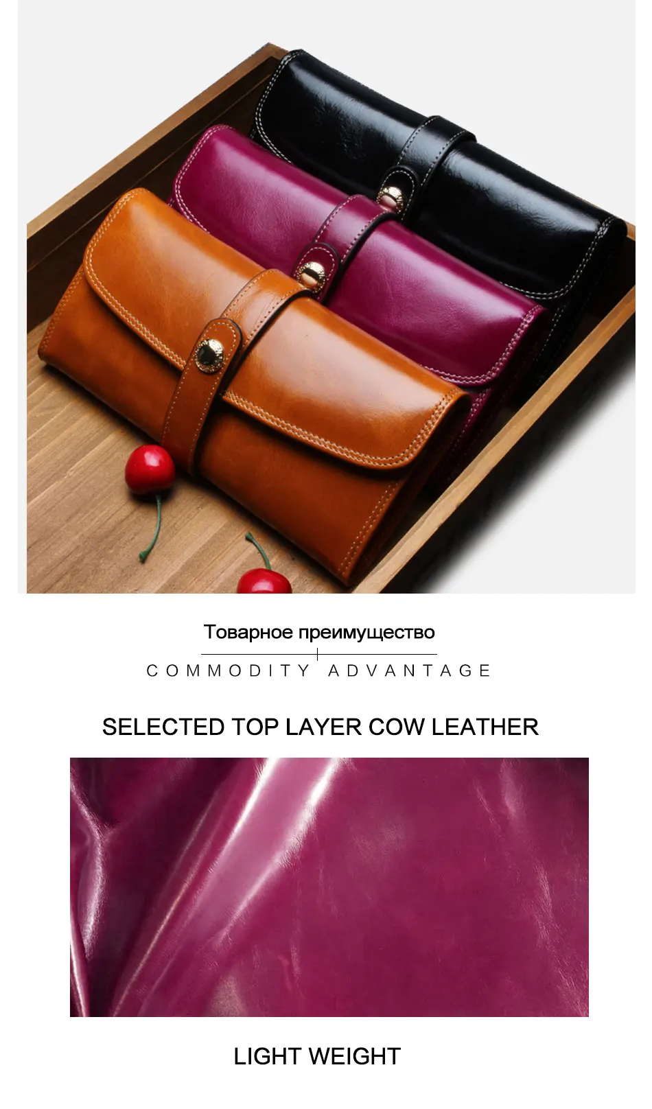 Zency роскошный женский длинный кошелек из натуральной кожи, классический черный кошелек на молнии, высокое качество, модный кошелек для монет, много отделений