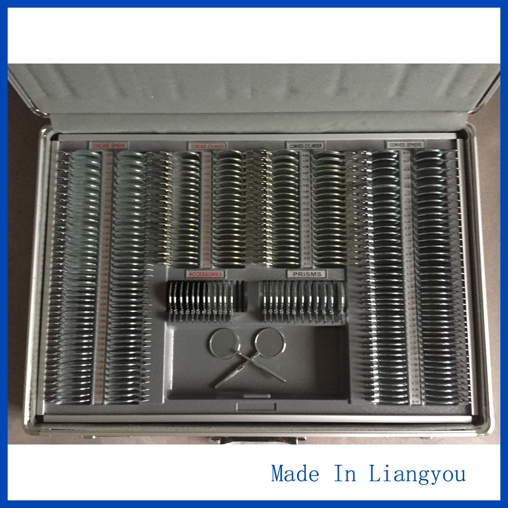 Судебная Объектив установлен объектив доказательства Box 266 шт. с крестом цилиндры