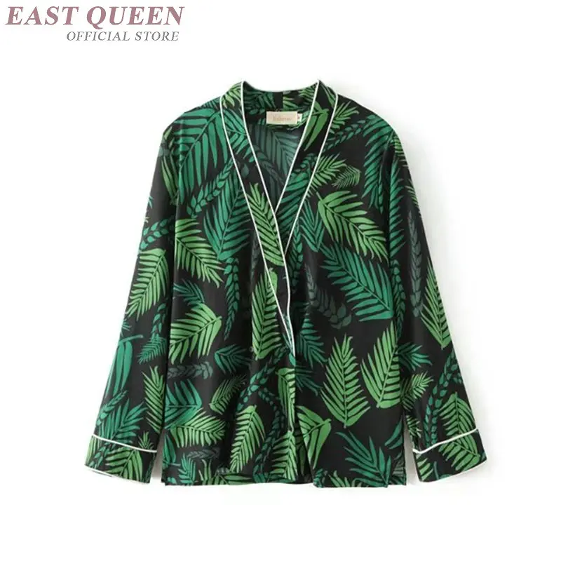 

Yukata female Kimono cardigan shirt harajuku kawaii style Kimonos woman 2019 blouse obi haori Japanese streetwear AA4186