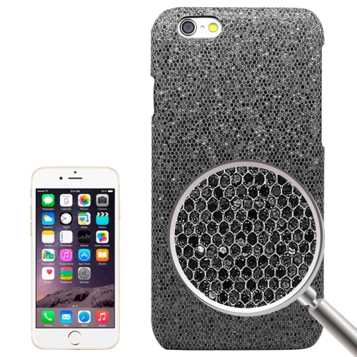 Мода Блеск Кожи Телефон Случаях Для Apple iPhone 6 с игристое жесткий ПК Пластика