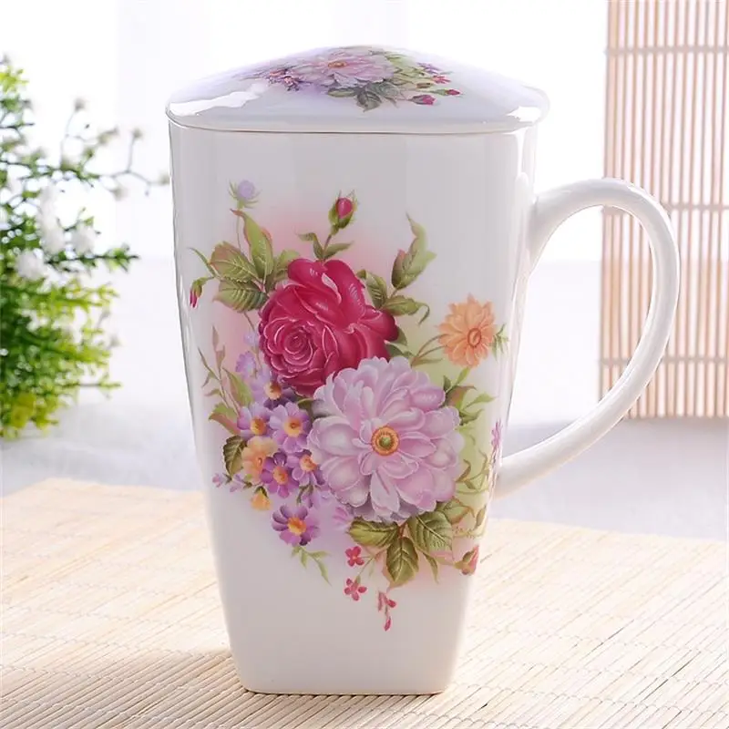700 мл настоящие костяные китайские тумбы с крышкой забавная кружка taza cafe милые