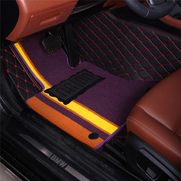 &quotCar floor mats special for Audi A4 B5 B6 B7 B8 allraod Avant A3 A6 C6 C7 A7 A8 Q3 Q5 Q7 5D car styling carpet rugs &quot | Автомобили