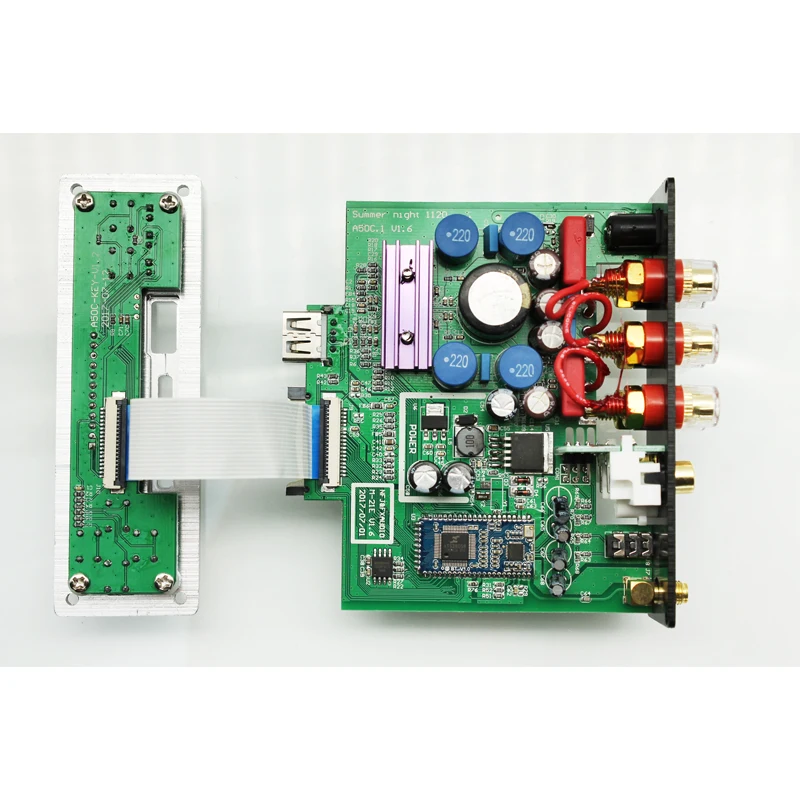 FX аудио M 21E Цифровые усилители Bluetooth V2.1 + EDR USB DAC Мощность усилитель HIFI Портативный