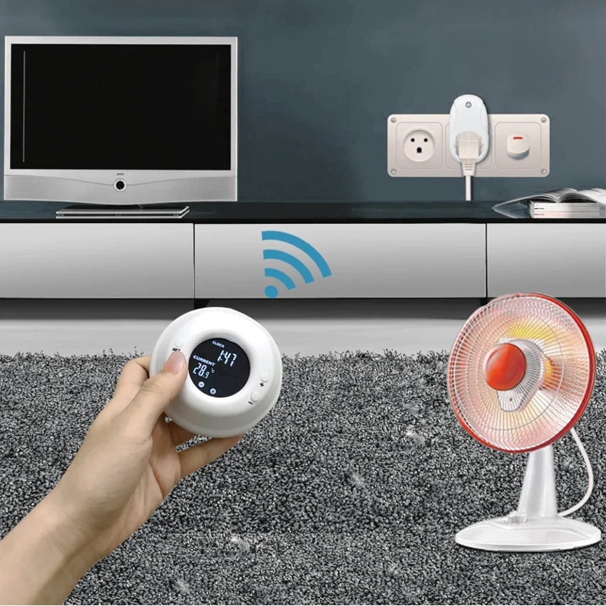Nashone удаленный сокет беспроводной термостат с Smart Plug Tempersture контроллер 120 V 230 16A