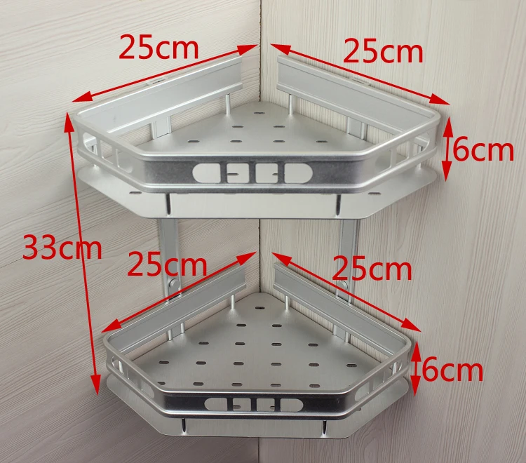 Расширяющиеся полки для ванной комнаты пространство алюминиевый сплав лоток