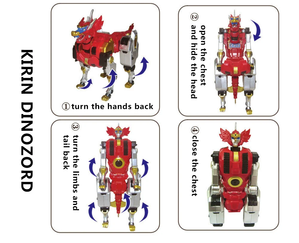 5 в 1 сборные Трансформеры Робот фигурки детей игрушки подарки Megazord