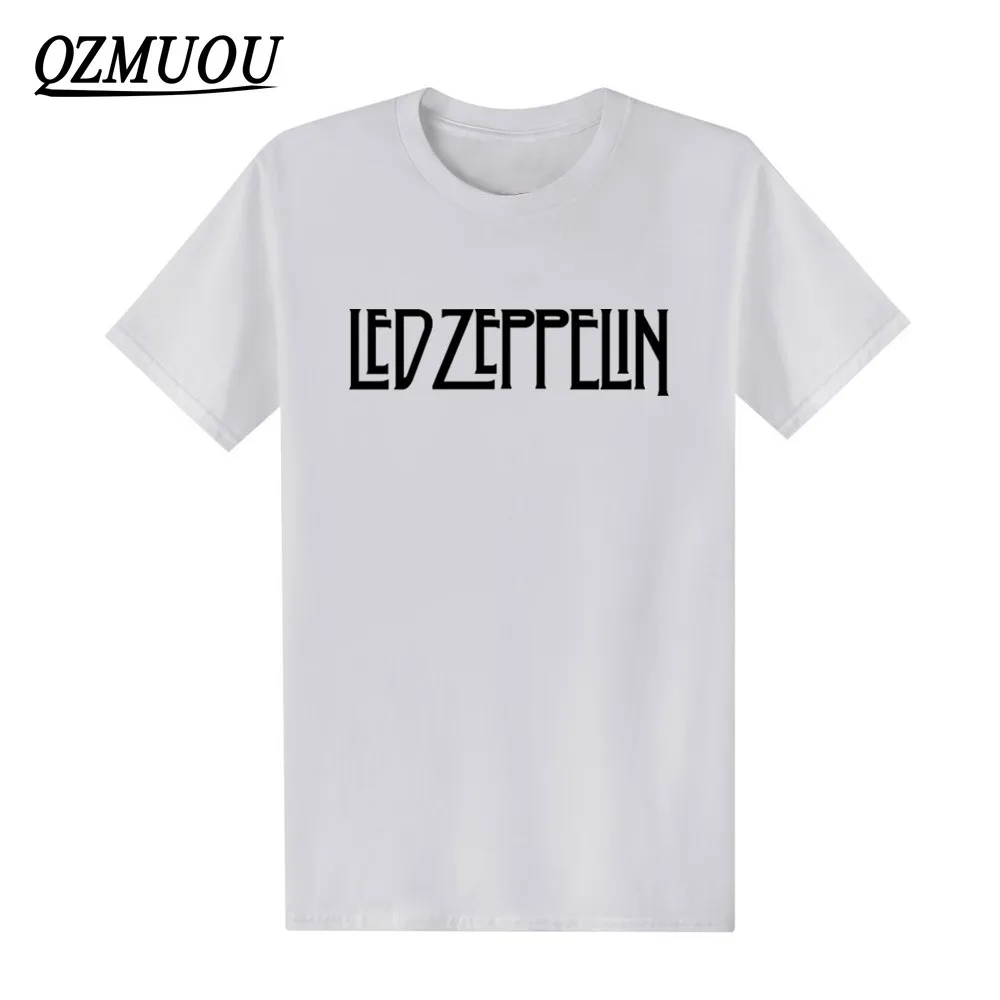Новинка, мужские футболки, модные, Led, Zeppelin, логотип, графическая футболка, хлопок, Круглый ворот, короткий рукав, футболка, хип-хоп, футболка, размер XS-XXL