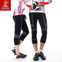 mountainpeak cycling pants for men and women summer shorts mountain bike seven minute pants sponge cushion cycling suit