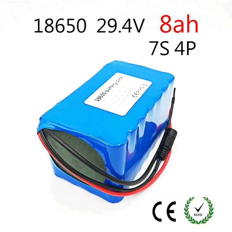 Laudation 24v аккумулятор 8ah высокое качество 7S4P для инвалидной коляски Электрический