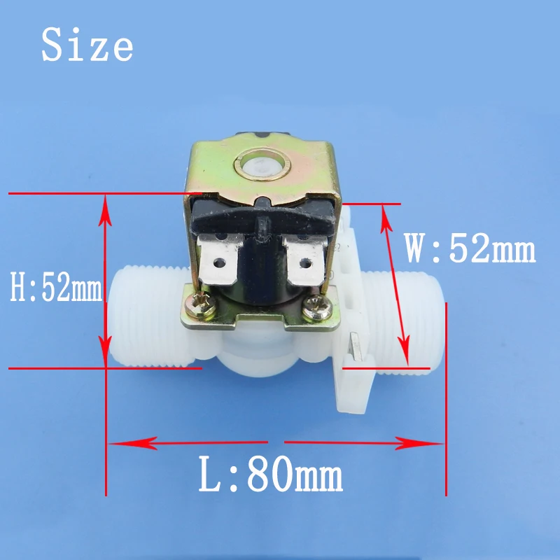 Соленоидный клапан катушки 3/4 &quotDC 12V 24V или AC220V Электрический нормально закрытый