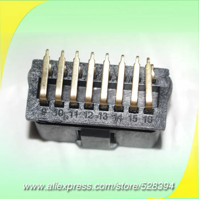 Оптовая продажа J1962 OBD OBD2 OBDII 16Pin штекер с прямым углом 90 градусов булавки 100 шт|obd2