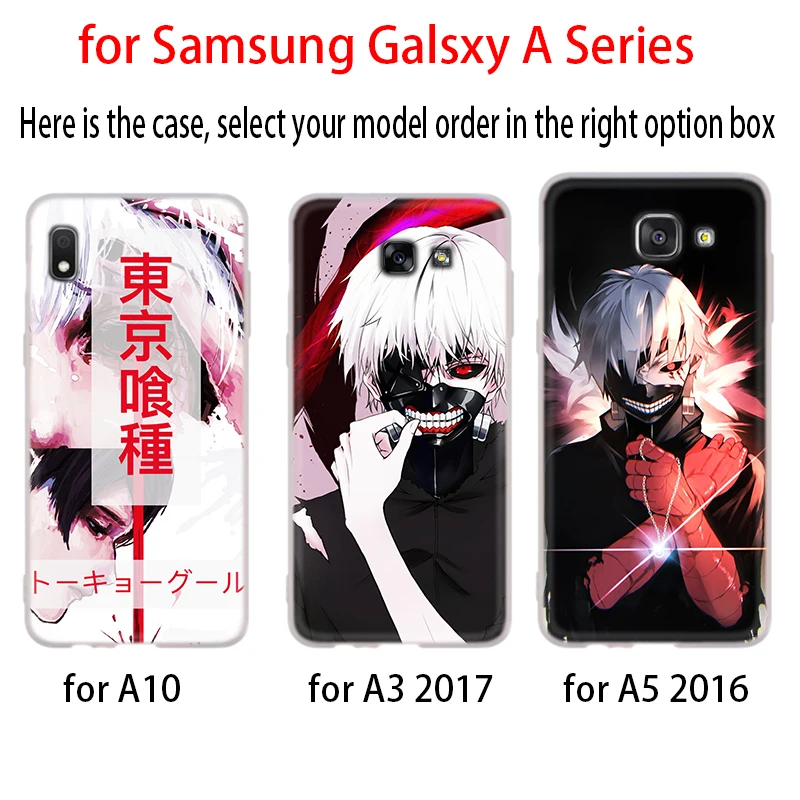 Роскошный чехол для Samsung A32 A52 A72 A12 A42 5g A21S A50 A51 A3 A5 A6 A7 A8 Plus 2018 2017 с японским аниме