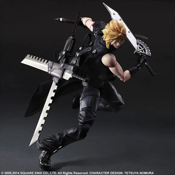 HKXZM Аниме Фигурка 27 см Final Fantasy VII Cloud Strife ПВХ фигурка коллекционная игрушка модель
