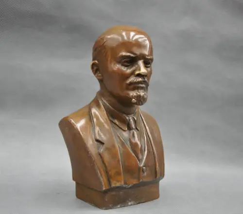 Советский лидер Владимир Ильич улянов бронзовая статуя Ленина|statue|statue bronzestatue bust |