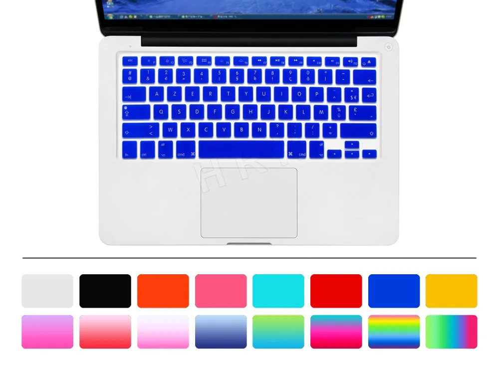 Чехол для клавиатуры защитная пленка силиконовая Apple Macbook Pro Air Retina 13 15 17|Чехлы