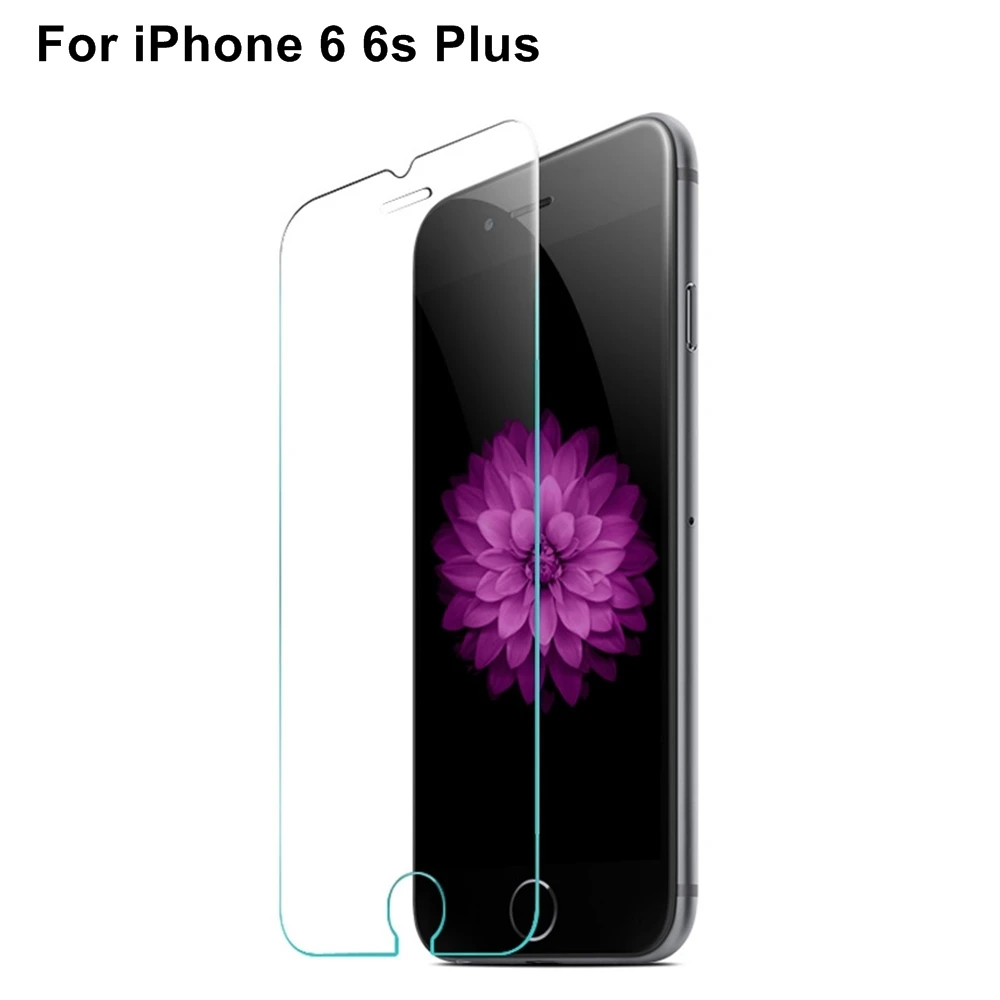 Защитное стекло для iphone 5 6s 7 8 plus 5s se закаленное | Мобильные телефоны и аксессуары