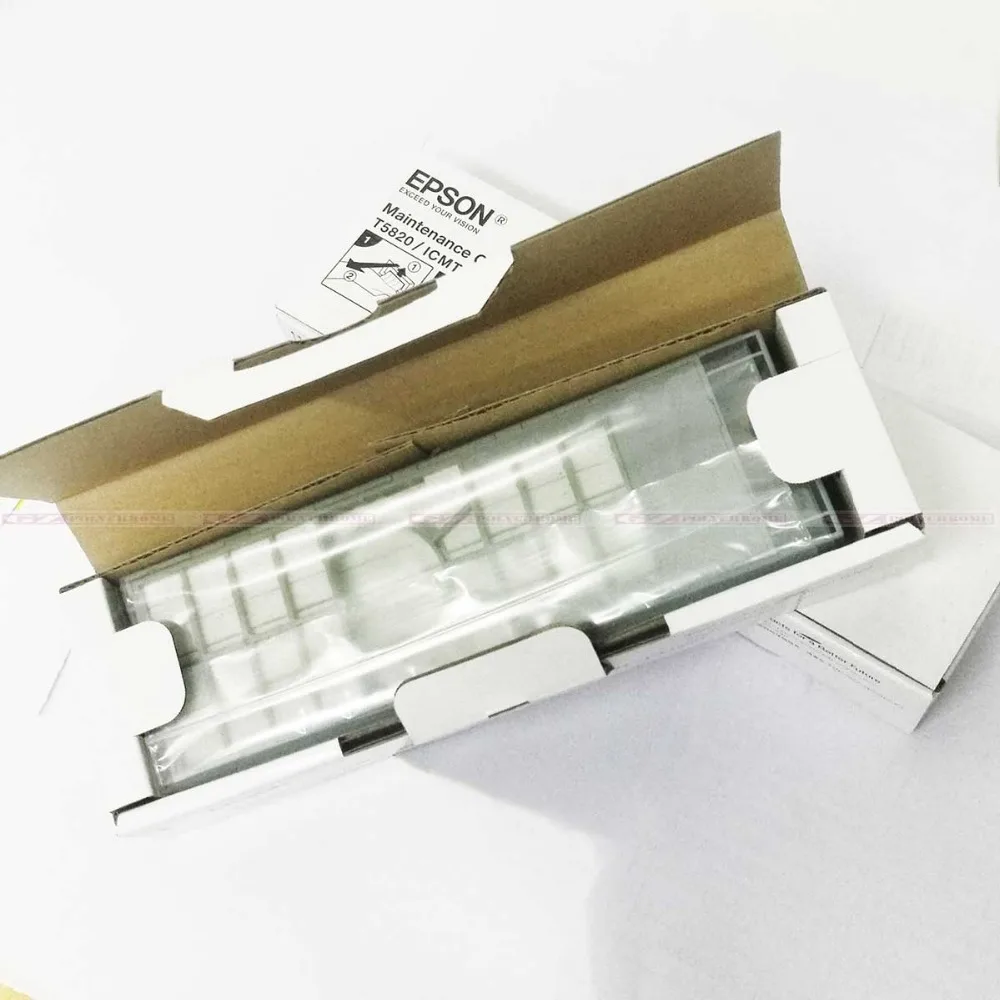 Оригинальный Новый T5820 бак для обслуживания отходов чернильный картридж Epson Stylus