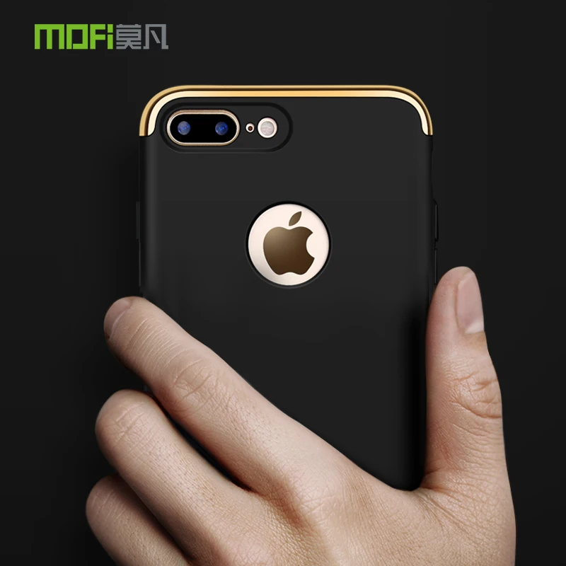 Для iphone 7 Чехол бампер iphone7 чехол задняя крышка роскошный mofi тонкий жесткий 3 в 1