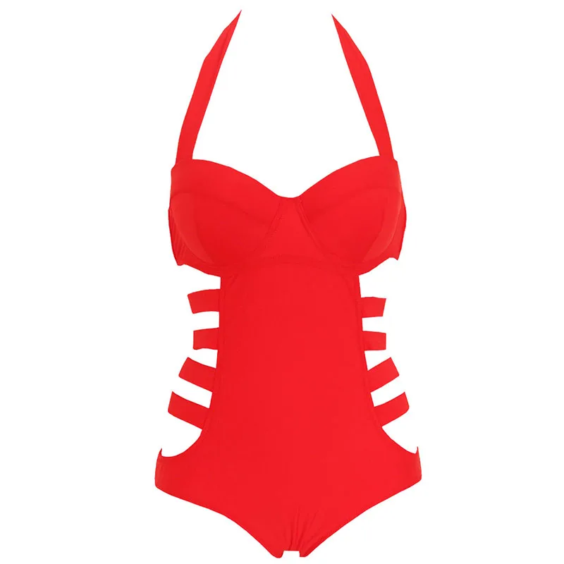 Raintropical 2019 сексуальный цельный купальник бандаж для женщин вырезанный Монокини