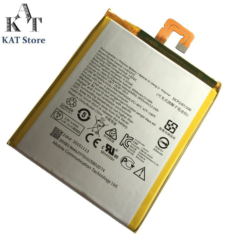 Оригинальный аккумулятор для планшета Lenovo Pad A3500 S5000 F/H tab 2 A7 10F/20F/30TC/60HC батареи L13D1P31