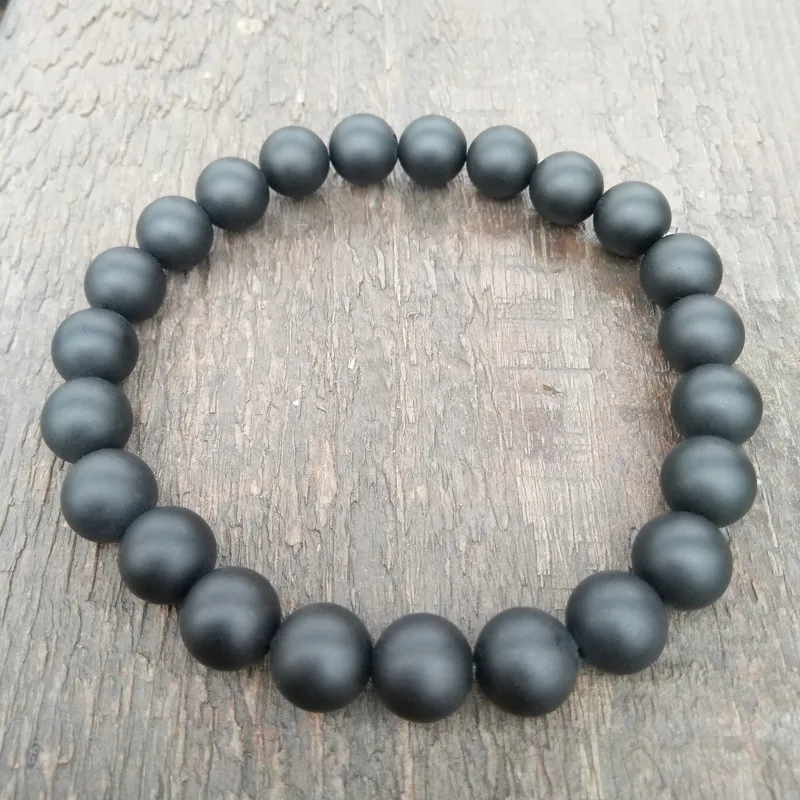8 мм тигровый глаз натуральный камень лава Будда браслеты из бисера для мужчин