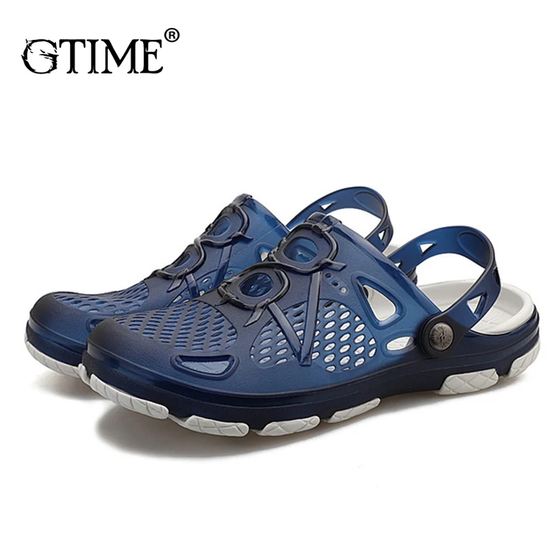 Дропшиппинг Gtime2019 Новый Для мужчин сандалии летние Вьетнамки открытый пляжные