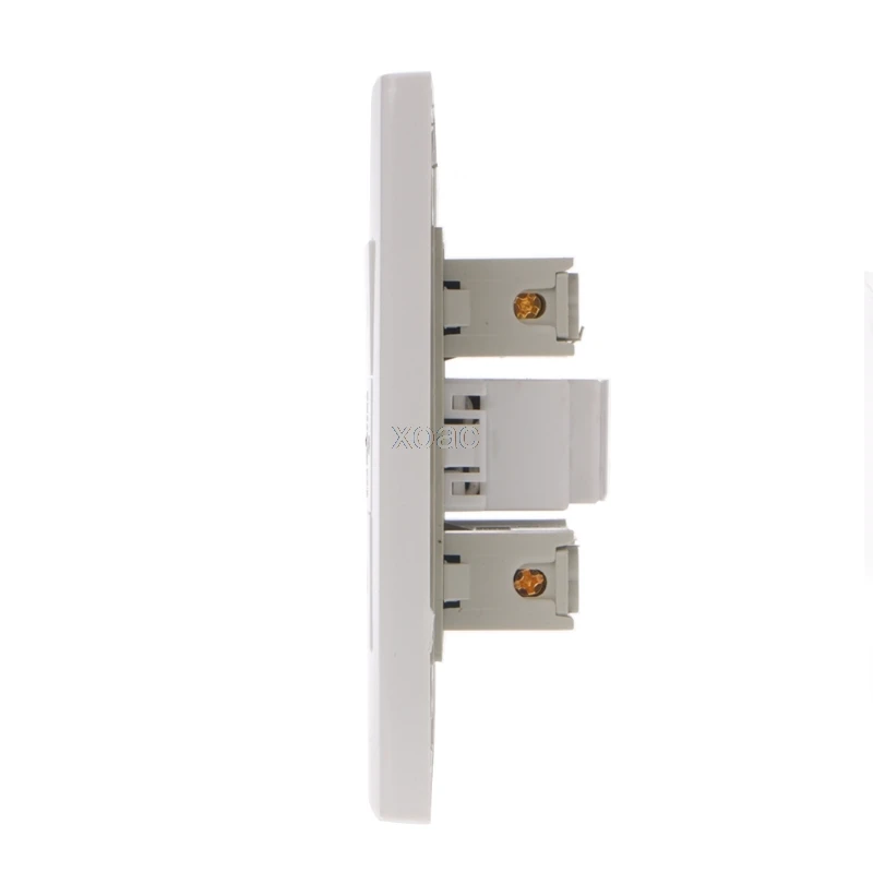 16A настенный двойной Итальянский/Чили разъем питания адаптер USB порты панель 5В 1А