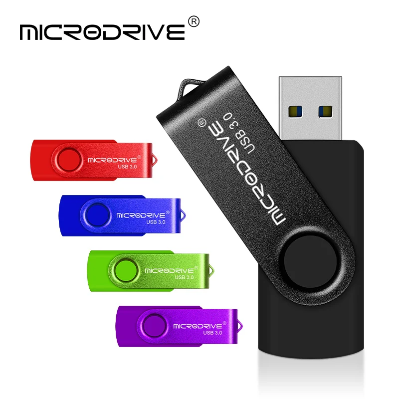 Металлический usb флеш-накопитель, USB 3,0, вращающийся флеш-накопитель, 16 ГБ, флеш-накопители, 32 ГБ, usb карта памяти, 64 ГБ, флеш-накопитель, 128 ГБ, высококачественный u-диск