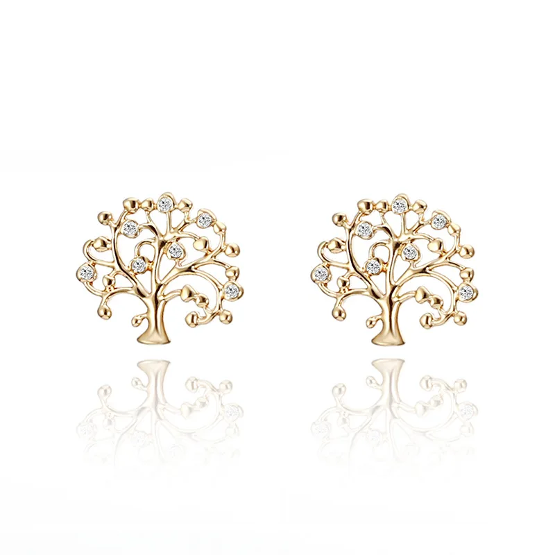 2017 крестообразные креативные Серьги Дерево жизни и Амазон Простые полые серьги