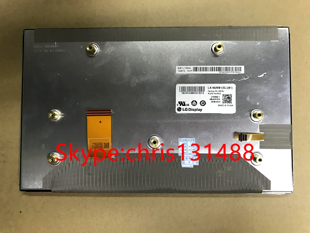 Оригинальный светодиодный ЖК-дисплей LA102M01(SL)(01) с диагональю экрана 10 2 дюйма для