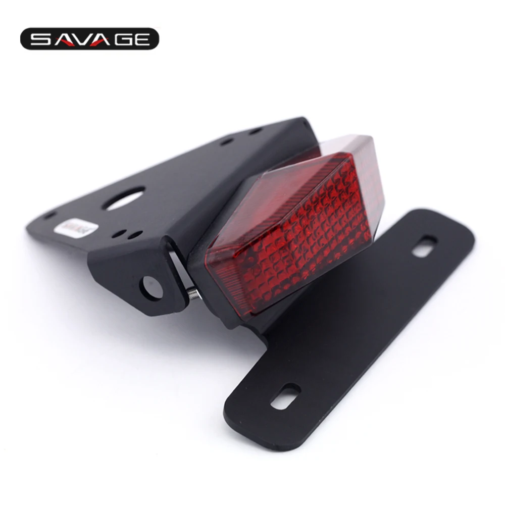 Registration License Plate Holder Bracket LED Tail Light For SUZUKI DRZ400 S/SM DRZ400SM DRZ400S Motorcycle Fender Eliminator | Автомобили