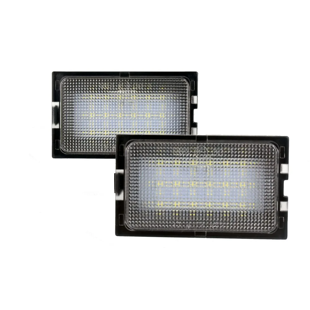 2 шт. светильник Автомобильные светодиодные лампы для номерного знака Land Rover Discovery