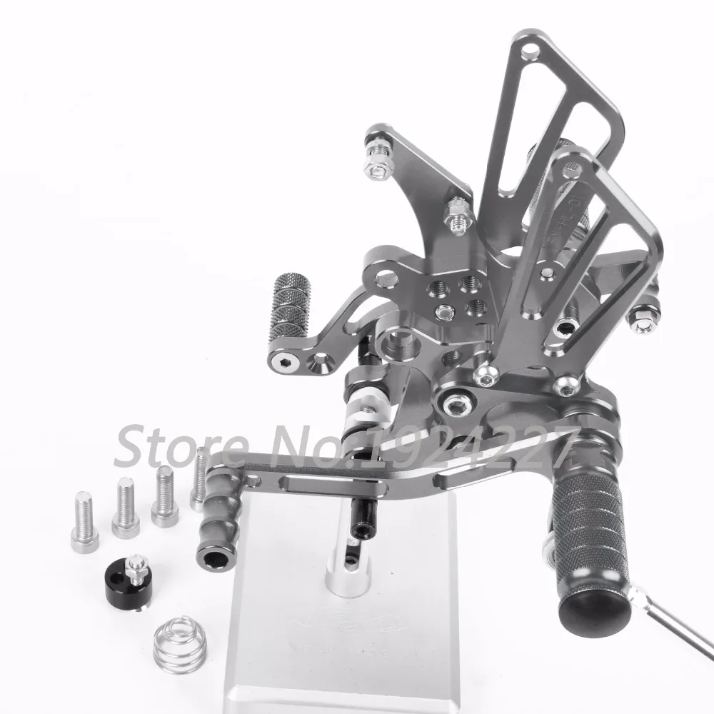 8 видов цветов CNC Rearsets для Benelli BJ600GS 2010-2013 BN600 2013 задний комплект мотоциклетные
