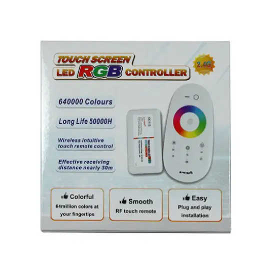 2 4G сенсорный экран RGB контроллер и пульт дистанционного управления для 5050 3528