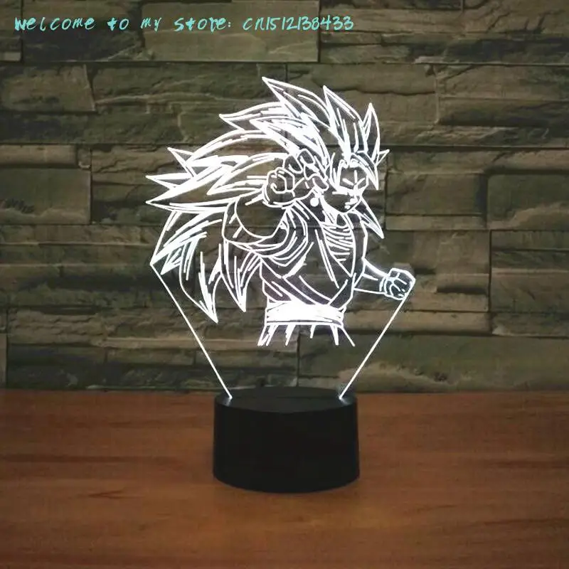 2016 Внешней Торговли Новый Обезьяна 2 3d Led Лампы Красочный Сенсорный Визуальные