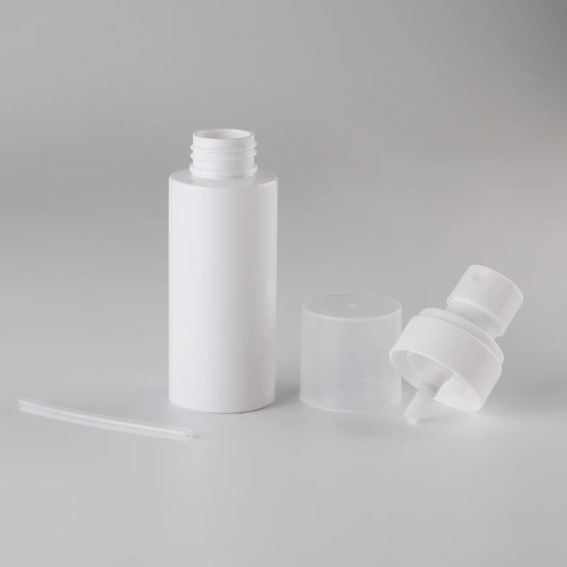 White 80ml/100ml/120ml/150ml 24Pcs Empty Spray Pump PET Bottle Fine Mist Refillable Bottles Toner Travel Mini Perfume |