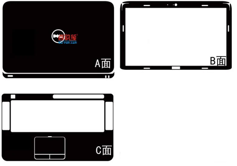 Special Laptop Carbon fiber Vinyl Skin Stickers Cover guard For DELL XPS 15 L502X L501X 15.6&quot Non-touchscreen (old version) |