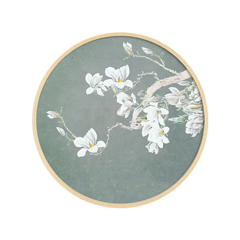 EECAMAIL Modern Chinese Style Living Room Diamond Painting Magnolia Flowers Restaurant Embroidery Porch Study Home Decor | Дом и сад