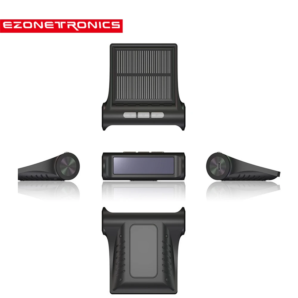 Smart Car TPMS Tyre Pressure Monitoring System Solar Power charging Digital LCD Display Auto Security Alarm Systems Wireless | Автомобили