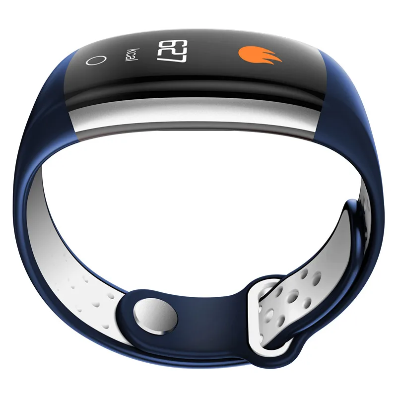 YKSO 0 96 дюймов ЖК-дисплей Smart band Водонепроницаемый Цвет Экран Фитнес браслет Q6