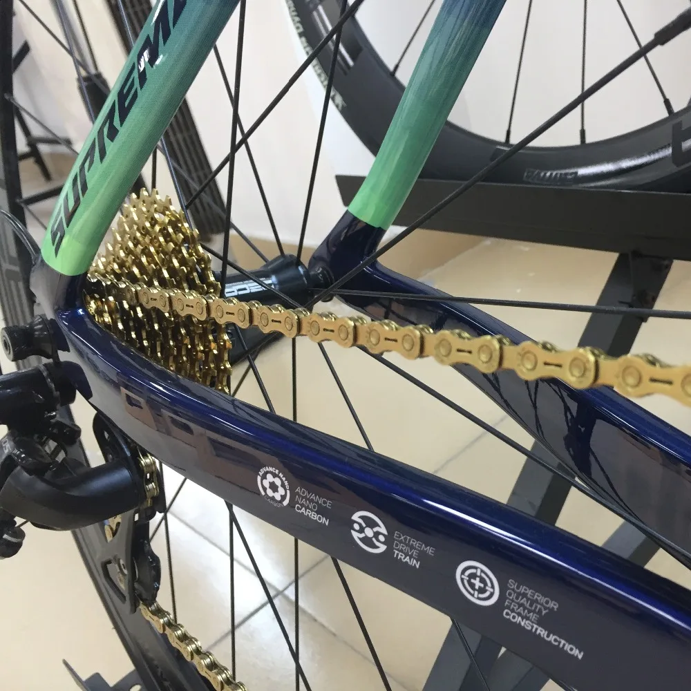 YBN 12 скоростная велосипедная цепь MTB шоссейные велосипедные цепи 259 г 126л для Shimano Sram Campagnolo syten